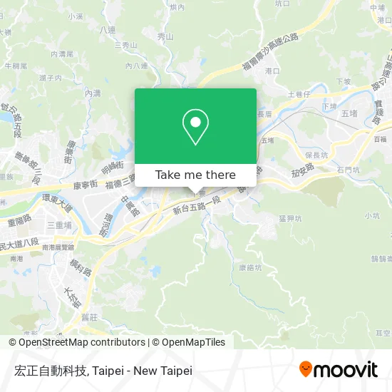 宏正自動科技 map