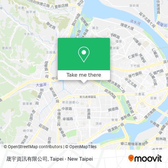 晟宇資訊有限公司 map