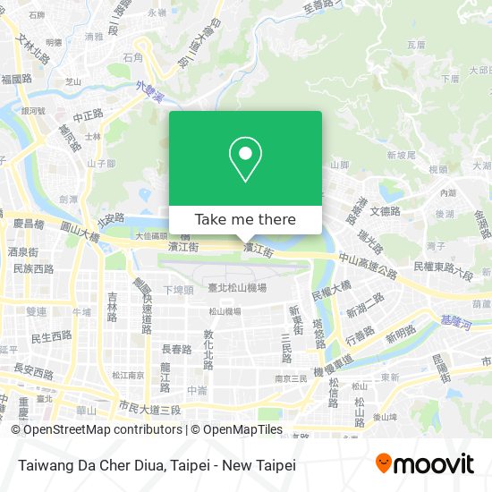 Taiwang Da Cher Diua地圖