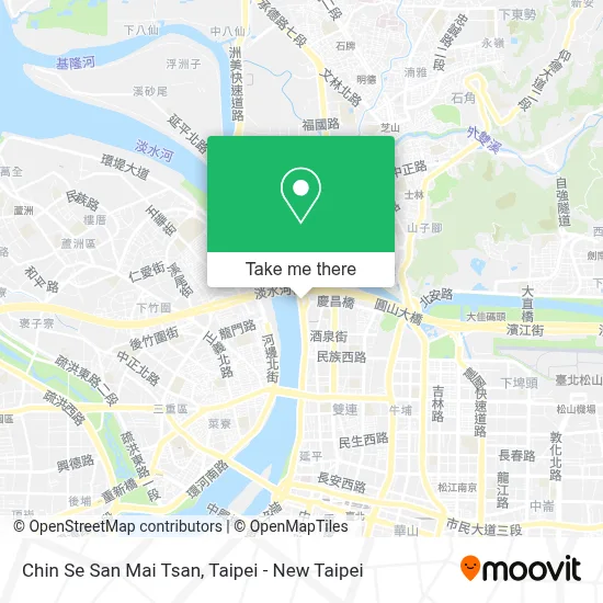 Chin Se San Mai Tsan map