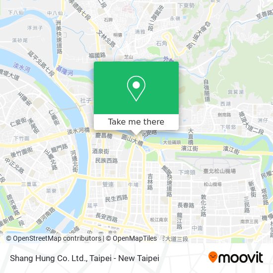 Shang Hung Co. Ltd. map