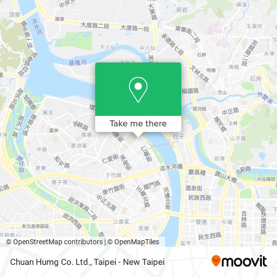 Chuan Humg Co. Ltd. map