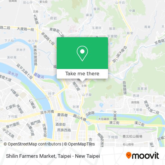 Shilin Farmers Market map