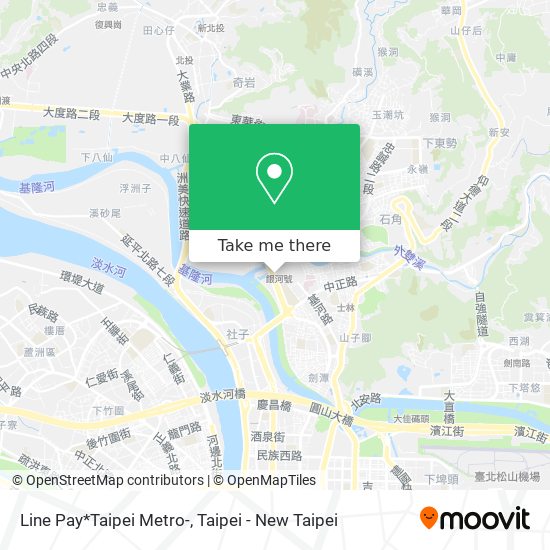 Line Pay*Taipei Metro- map