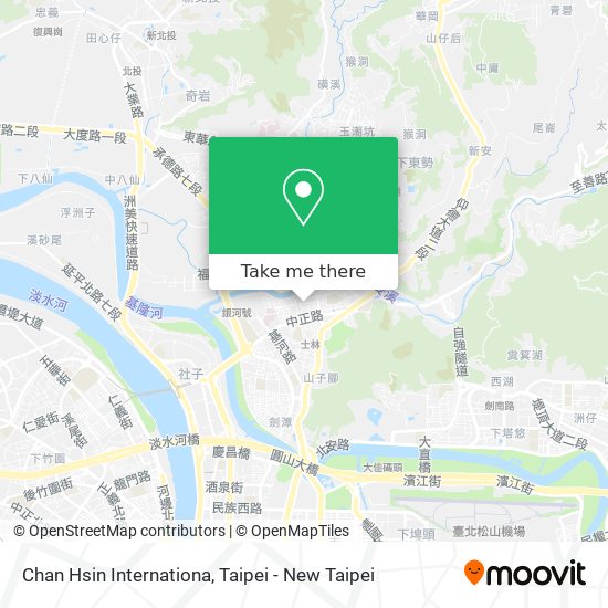 Chan Hsin Internationa map