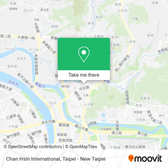 Chan Hsin International map