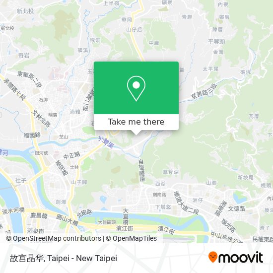故宫晶华 map