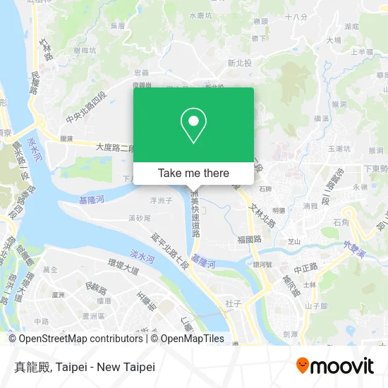 真龍殿 map