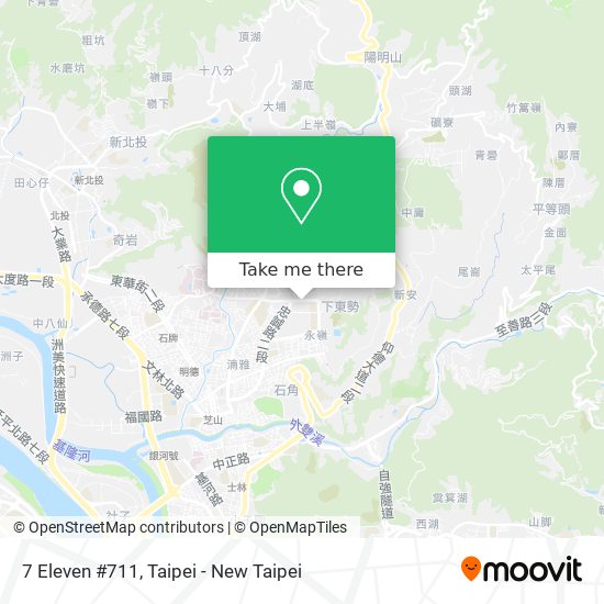 7 Eleven #711 map