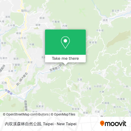 内双溪森林自然公园 map