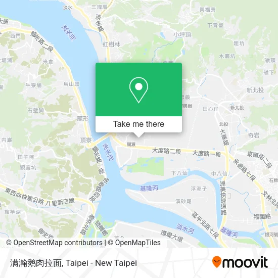 满瀚鹅肉拉面 map