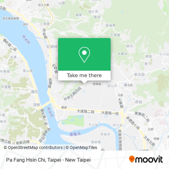 Pa Fang Hsin Chi map
