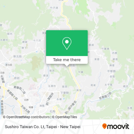 Sushiro Taiwan Co. Lt map