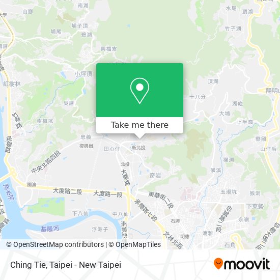 Ching Tie map