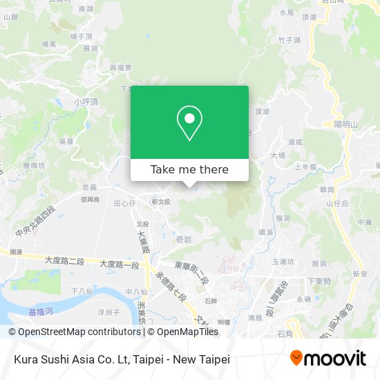 Kura Sushi Asia Co. Lt map
