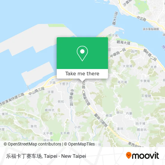 乐福卡丁赛车场 map