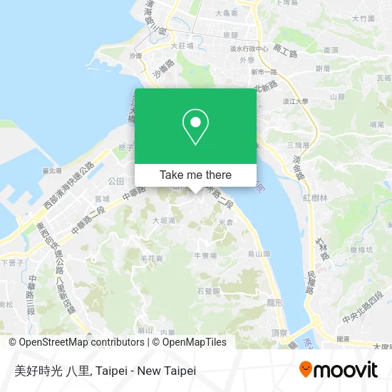 美好時光 八里 map