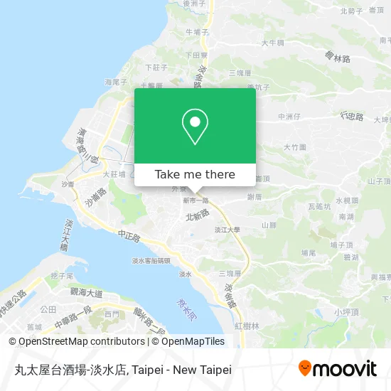 丸太屋台酒場-淡水店 map