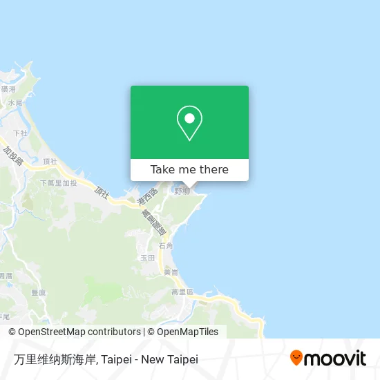 万里维纳斯海岸 map