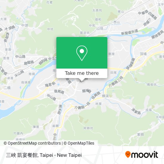 三峽 凱宴餐館 map