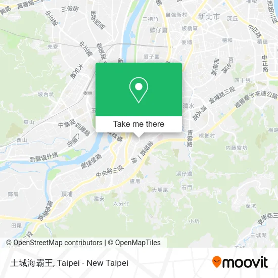 土城海霸王地圖