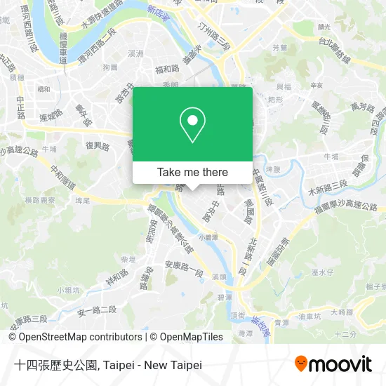 十四張歷史公園 map