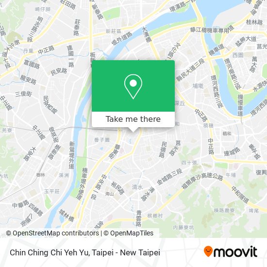 Chin Ching Chi Yeh Yu map