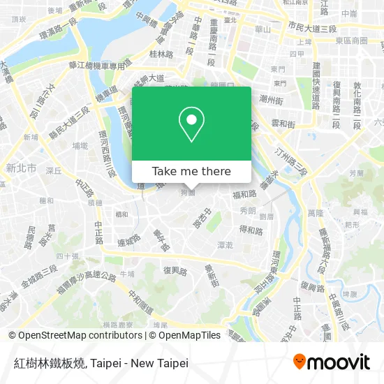 紅樹林鐵板燒 map