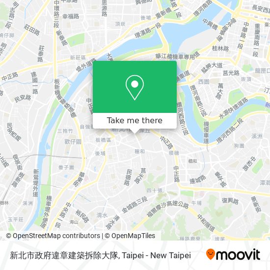 新北市政府違章建築拆除大隊 map