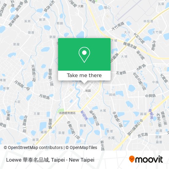 Loewe 華泰名品城 map