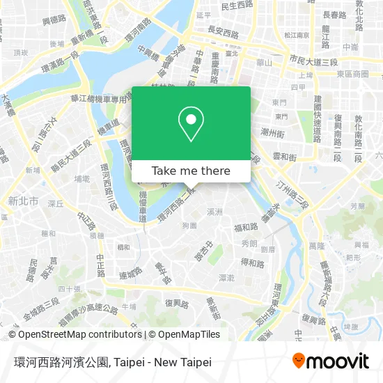 環河西路河濱公園 map