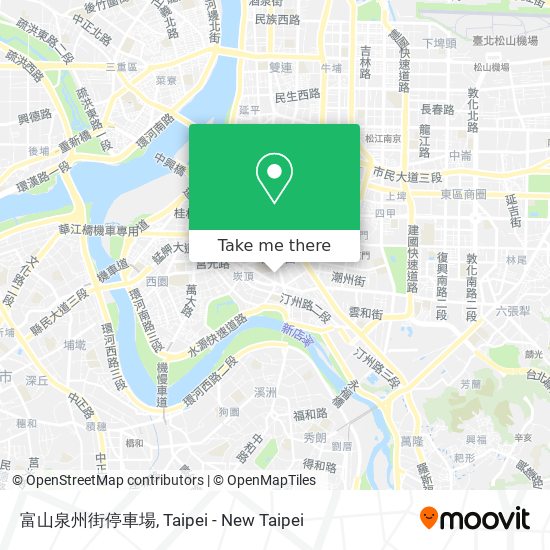 富山泉州街停車場 map
