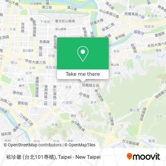裕珍馨 (台北101專櫃)地圖