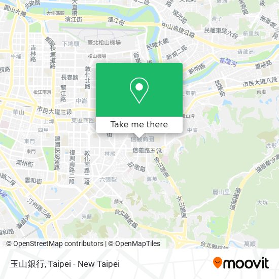 玉山銀行 map