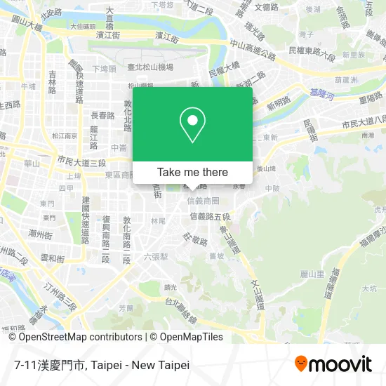 7-11漢慶門市 map
