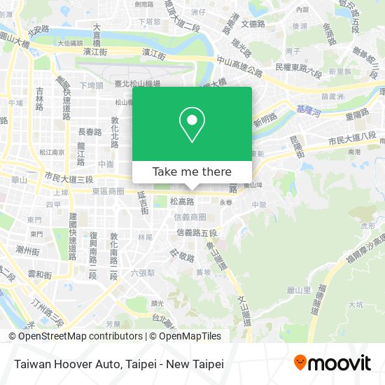 Taiwan Hoover Auto map