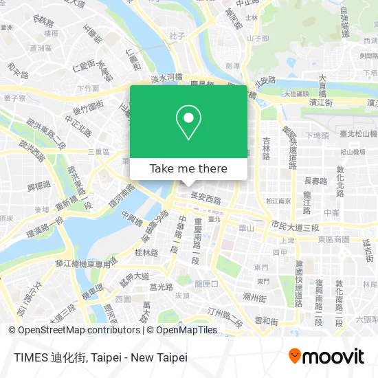 TIMES 迪化街 map