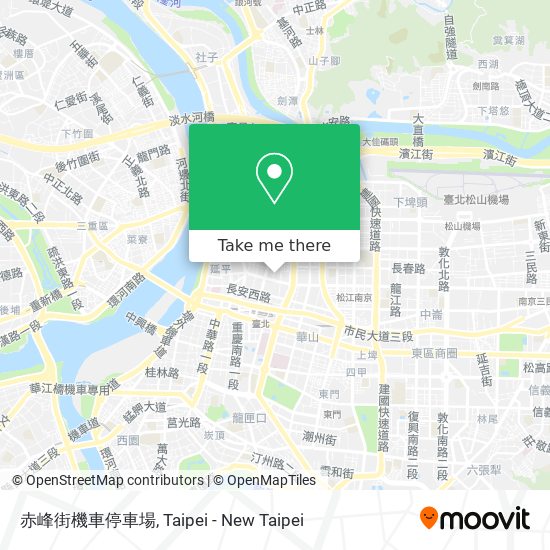 赤峰街機車停車場 map