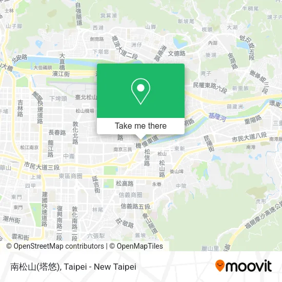 南松山(塔悠)地圖