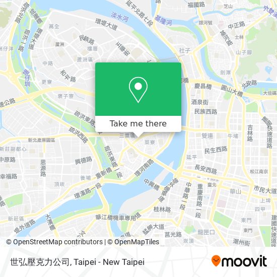 世弘壓克力公司 map