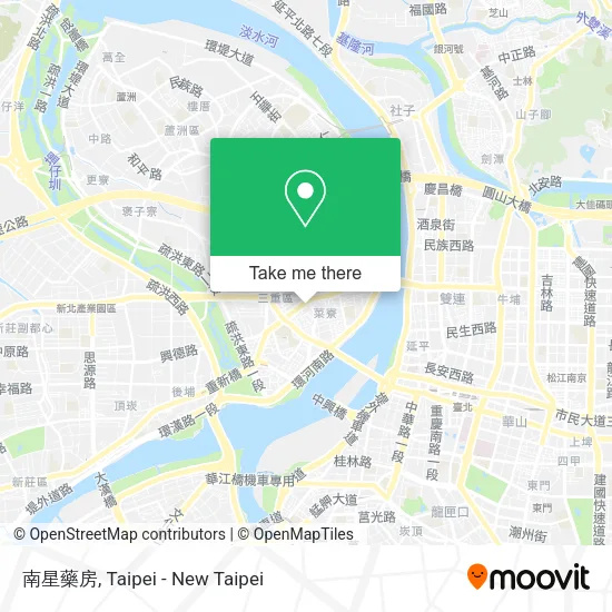 南星藥房 map