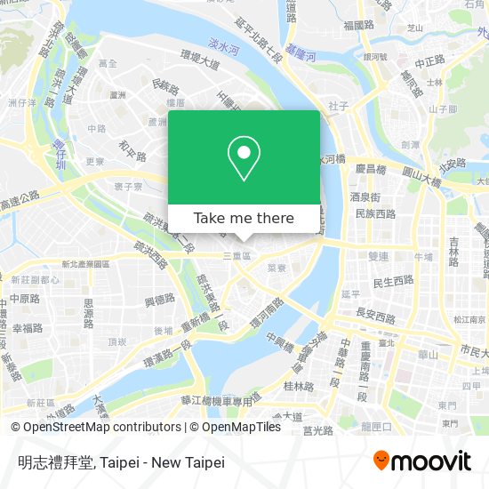 明志禮拜堂 map