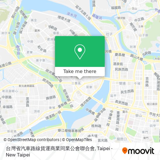 台灣省汽車路線貨運商業同業公會聯合會 map