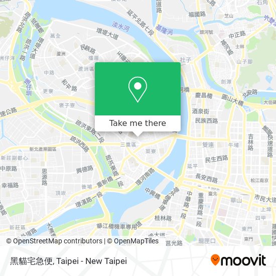 黑貓宅急便 map