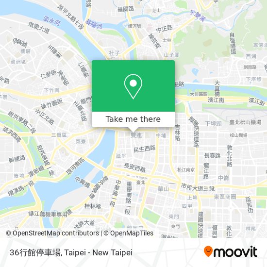 36行館停車場 map