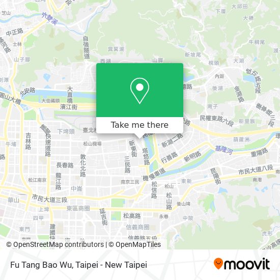Fu Tang Bao Wu map
