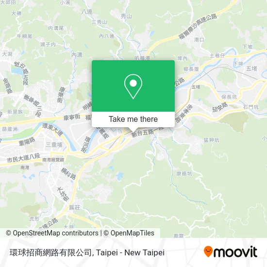 環球招商網路有限公司地圖