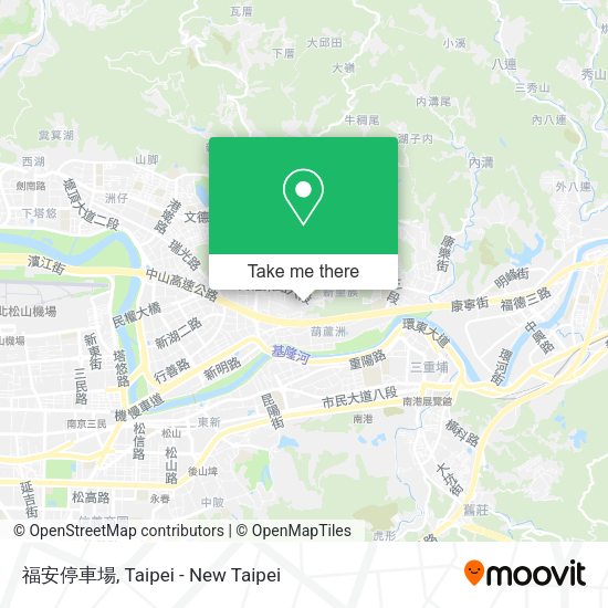 福安停車場地圖