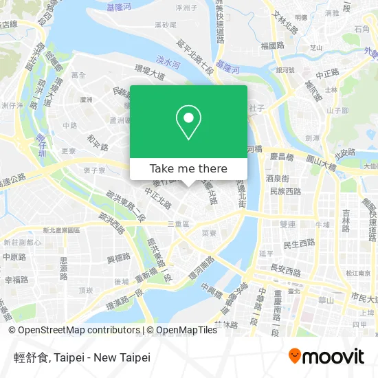 輕舒食 map