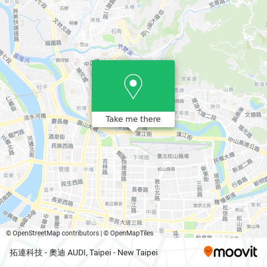 拓連科技 - 奧迪 AUDI map